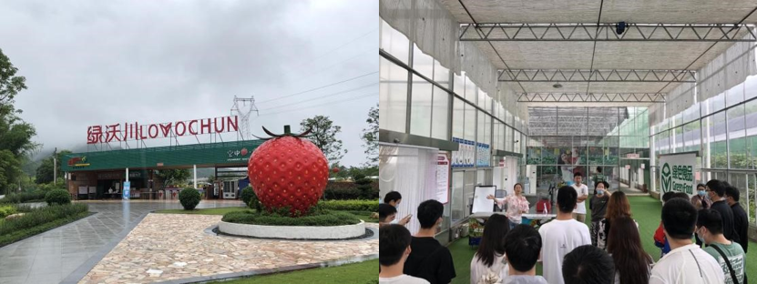 机电工程学院组织研究生参观“绿沃川”智能化农业基地