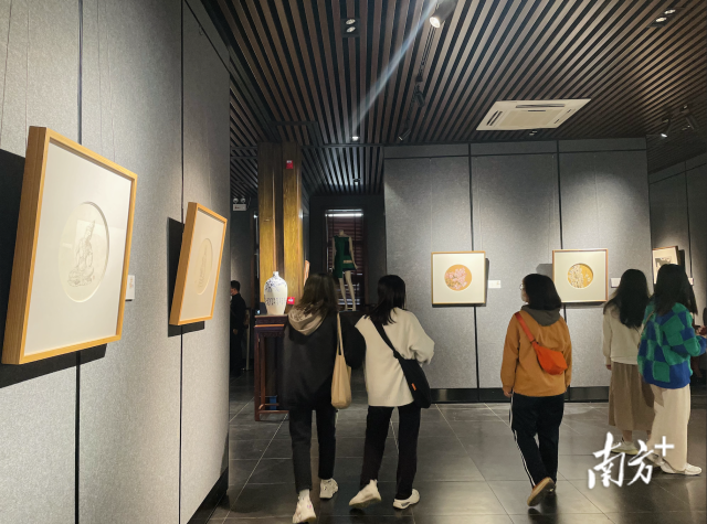 作品展现场。南方日报、南方+记者 姚昱旸 摄